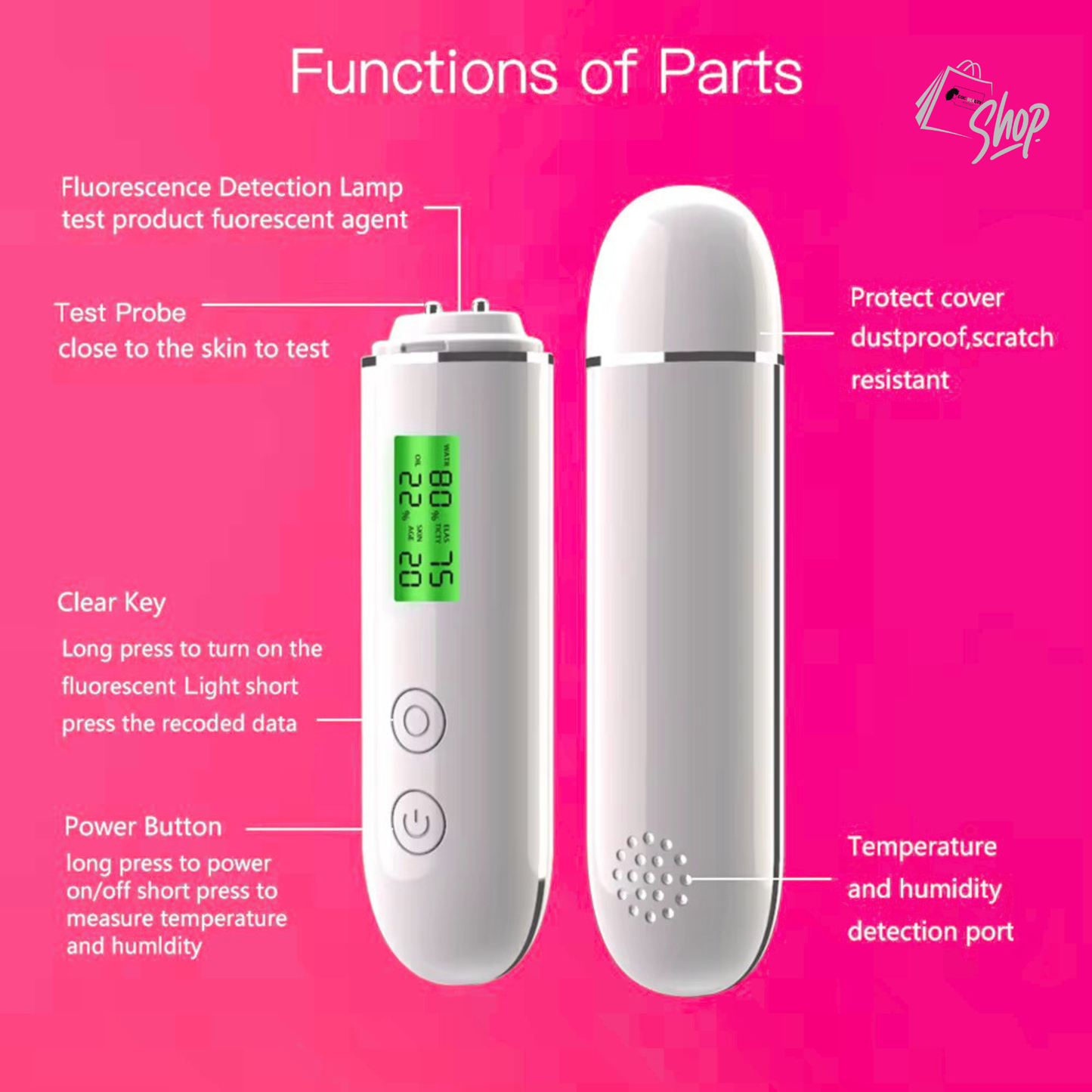 COC Hydratest™ – Smart Skin Analyzer for Personalized Skincare