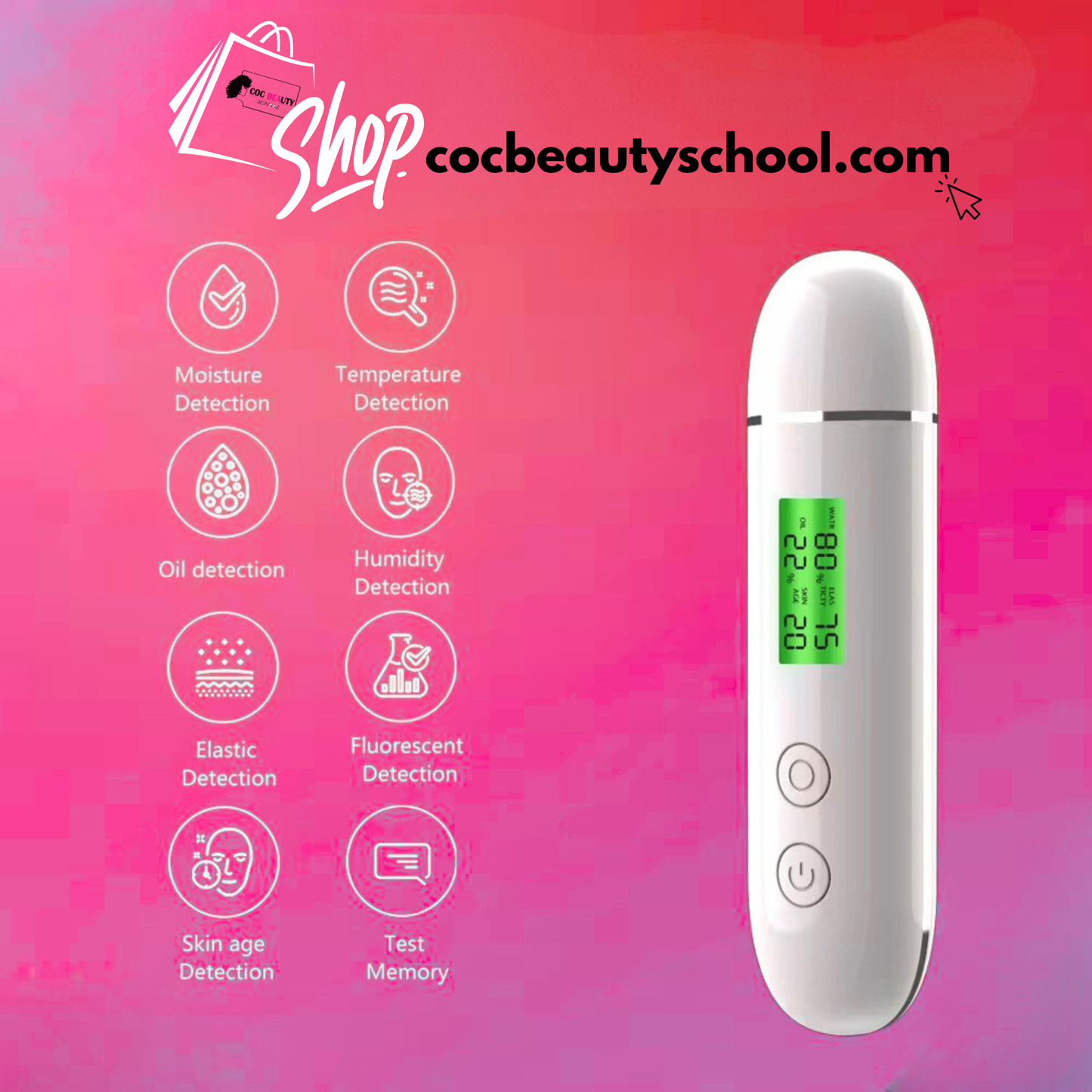 COC Hydratest™ – Smart Skin Analyzer for Personalized Skincare