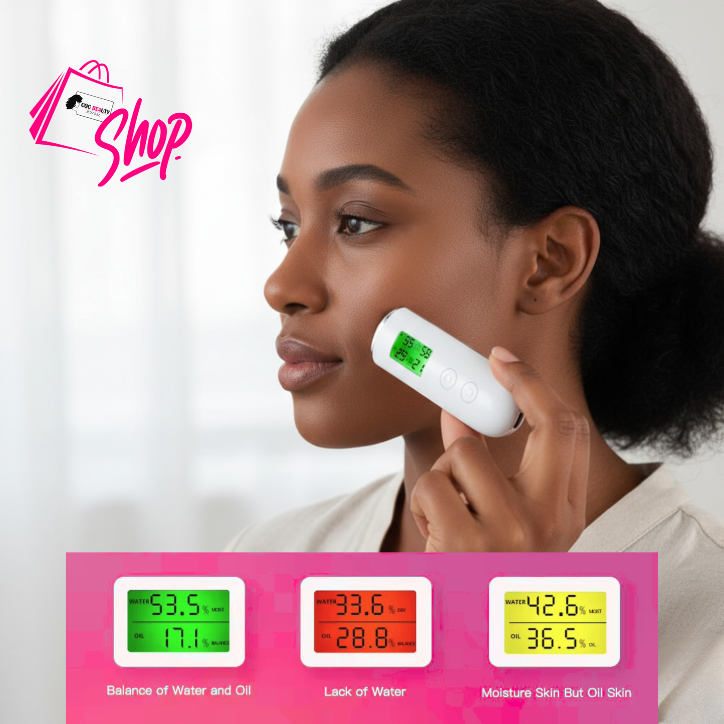 COC Hydratest™ – Smart Skin Analyzer for Personalized Skincare