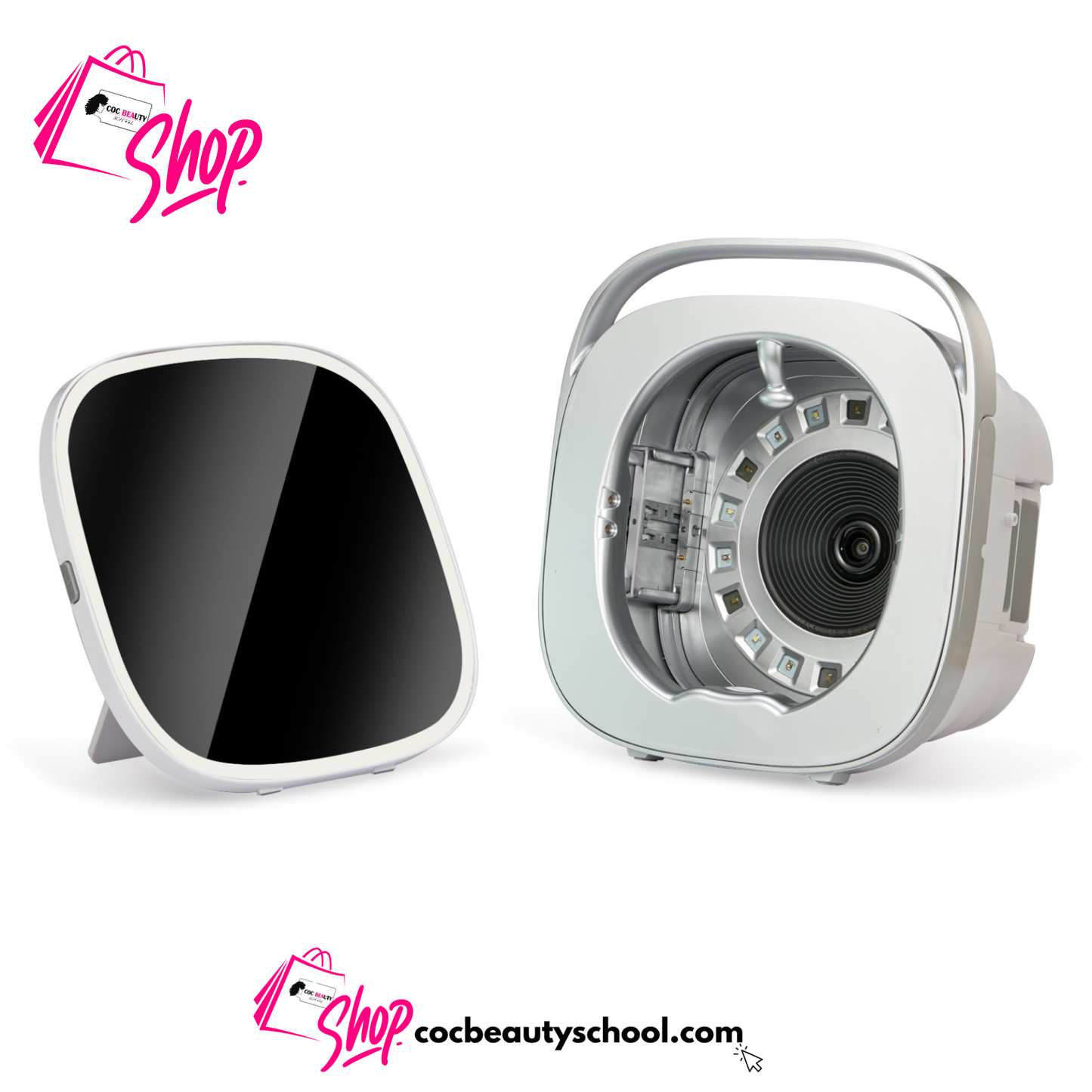 COC FaceCam™ – Portable 3D AI Skin Analyzer with Intelligent Mirror Display